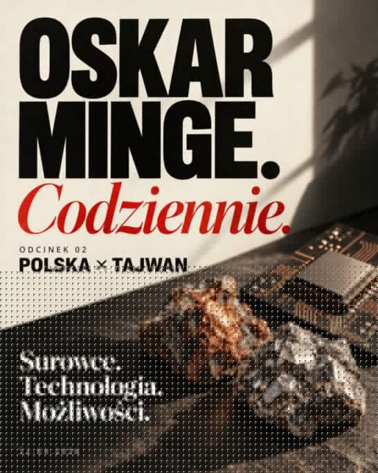 Okładka Polska – Tajwan: surowce i technologia